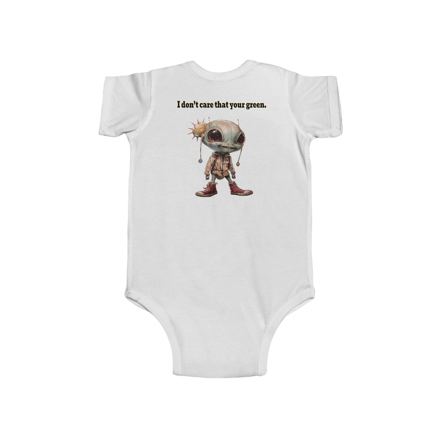 I don't care that your grey - Infant Fine Jersey Bodysuit