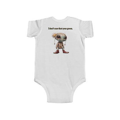 I don't care that your grey - Infant Fine Jersey Bodysuit