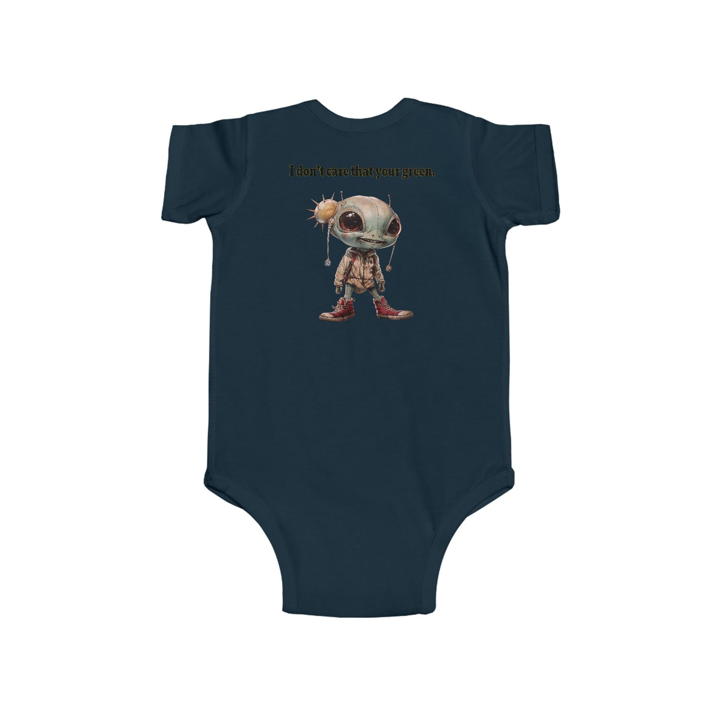 I don't care that your grey - Infant Fine Jersey Bodysuit