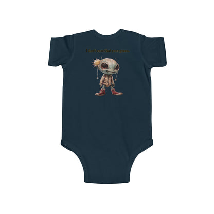 I don't care that your grey - Infant Fine Jersey Bodysuit