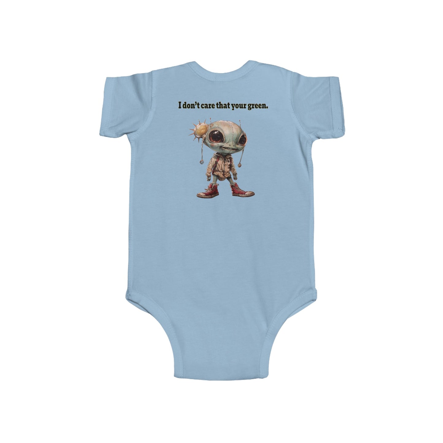 I don't care that your grey - Infant Fine Jersey Bodysuit