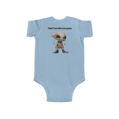 I don't care that your grey - Infant Fine Jersey Bodysuit