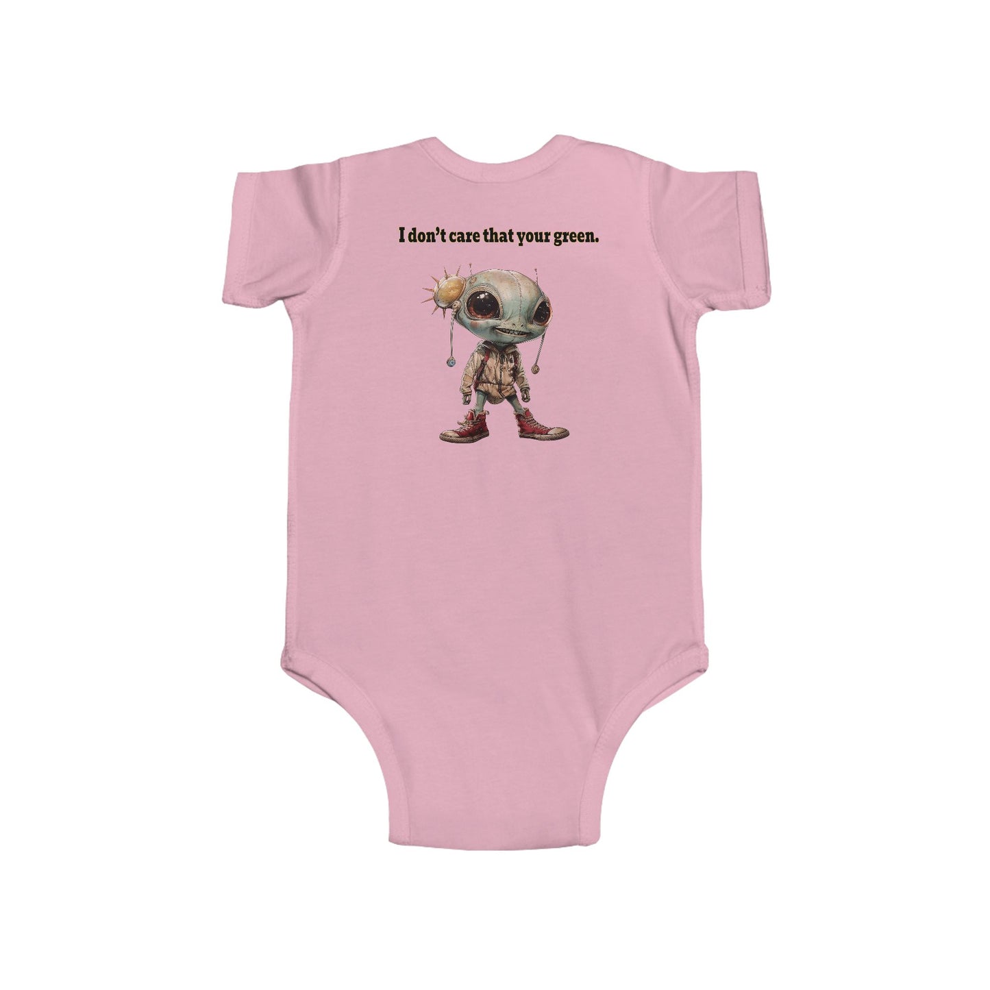 I don't care that your grey - Infant Fine Jersey Bodysuit