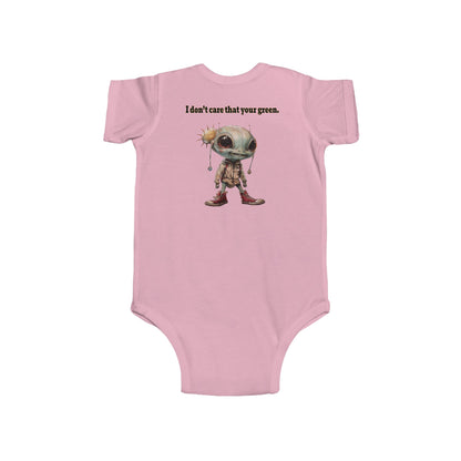 I don't care that your grey - Infant Fine Jersey Bodysuit