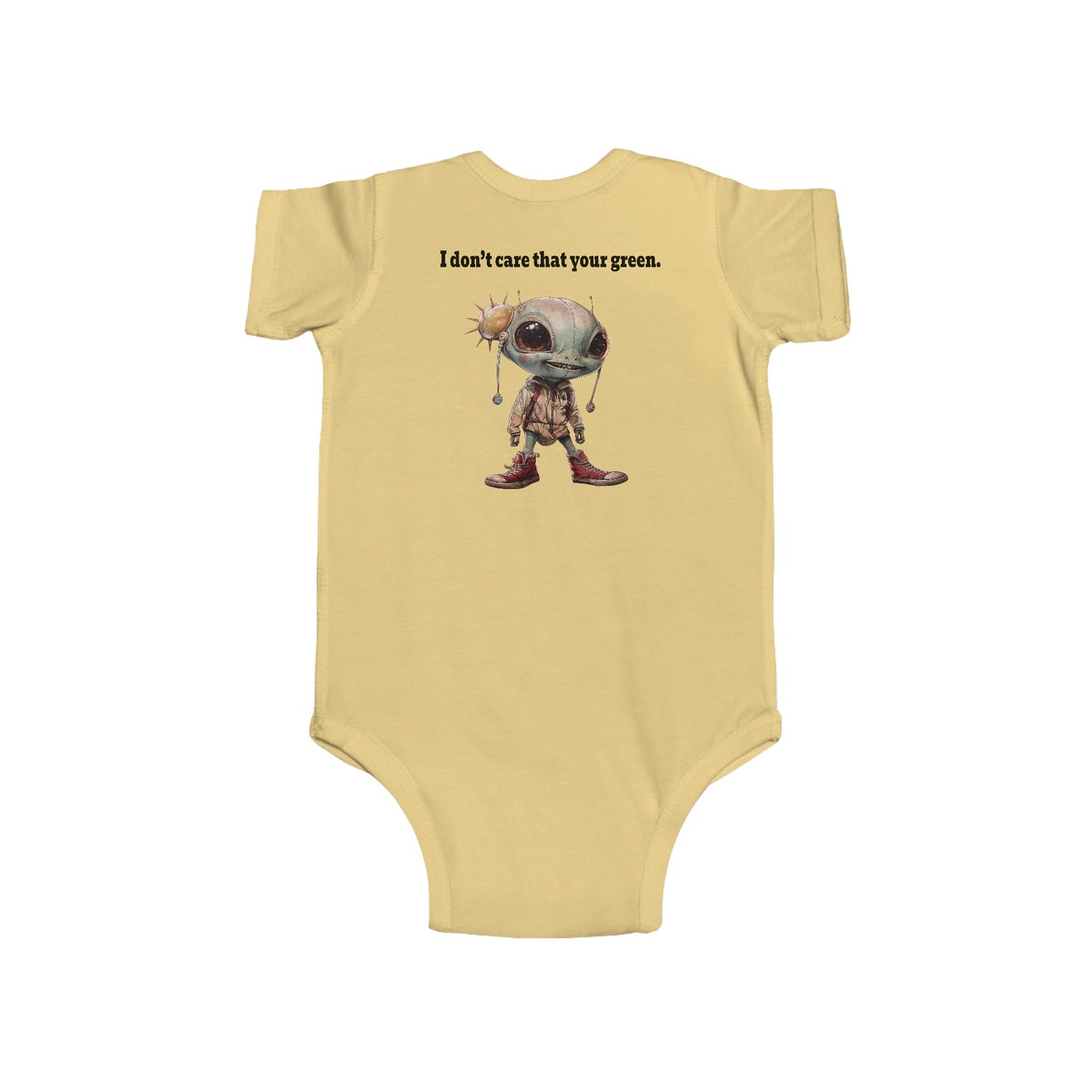 I don't care that your grey - Infant Fine Jersey Bodysuit