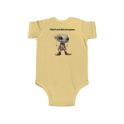 I don't care that your grey - Infant Fine Jersey Bodysuit