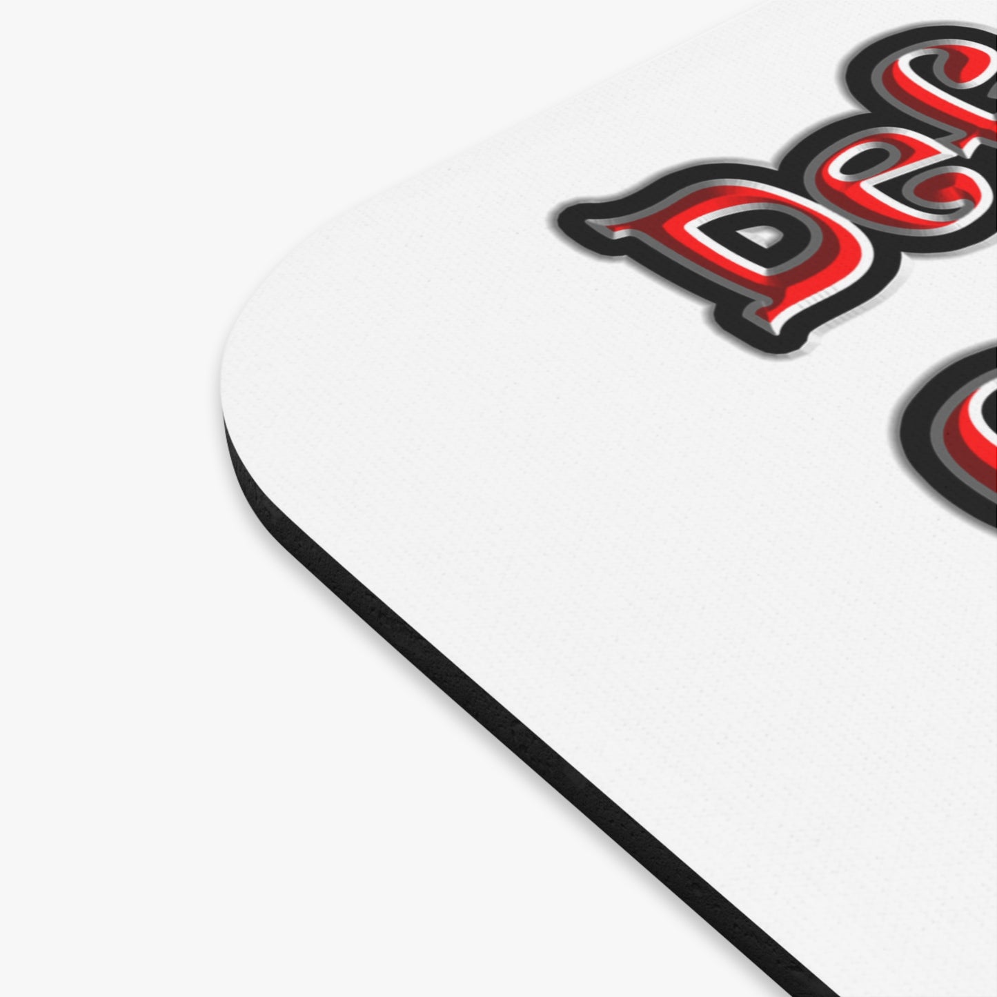 defy conquer reach - Mouse Pad (Rectangle) (white)