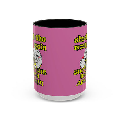 shoot the moon again - Accent Mug (light pink)