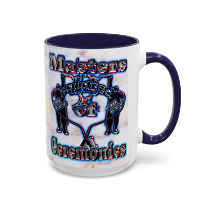 em cee squared - Accent Mug (white marble)