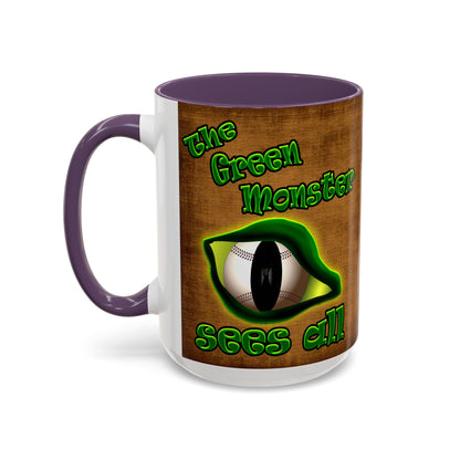 green monster - Accent Mug (brown papyrus)