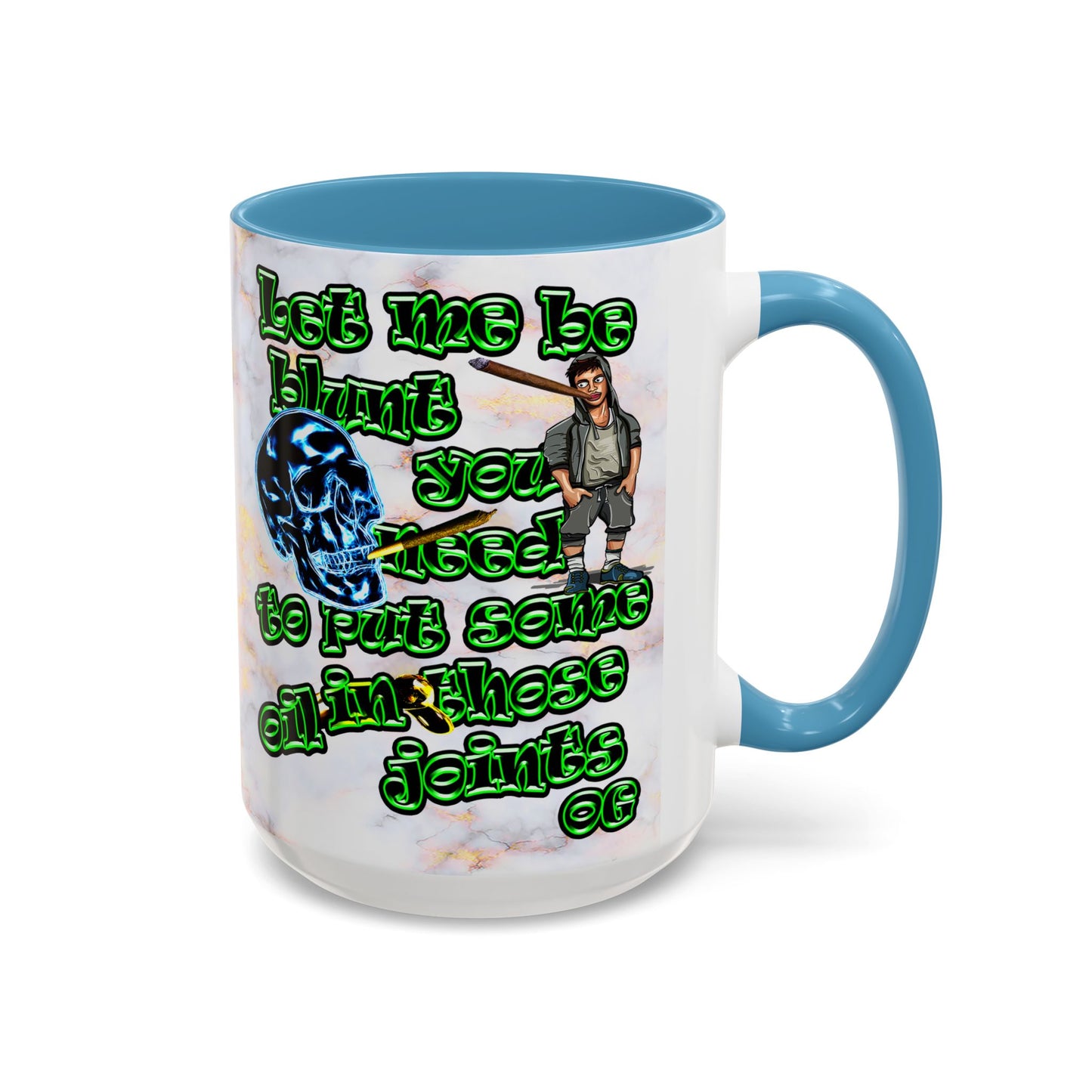 og - Accent Mug (white marble)