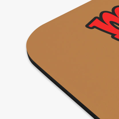 my luck - Mouse Pad (Rectangle) (light brown)