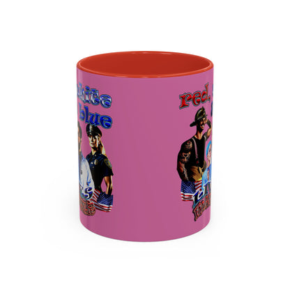 rw&b lives matter - Accent Mug (light pink)