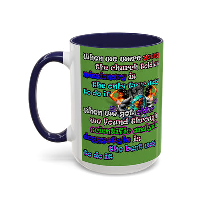 doggystyle - Accent Mug (green)