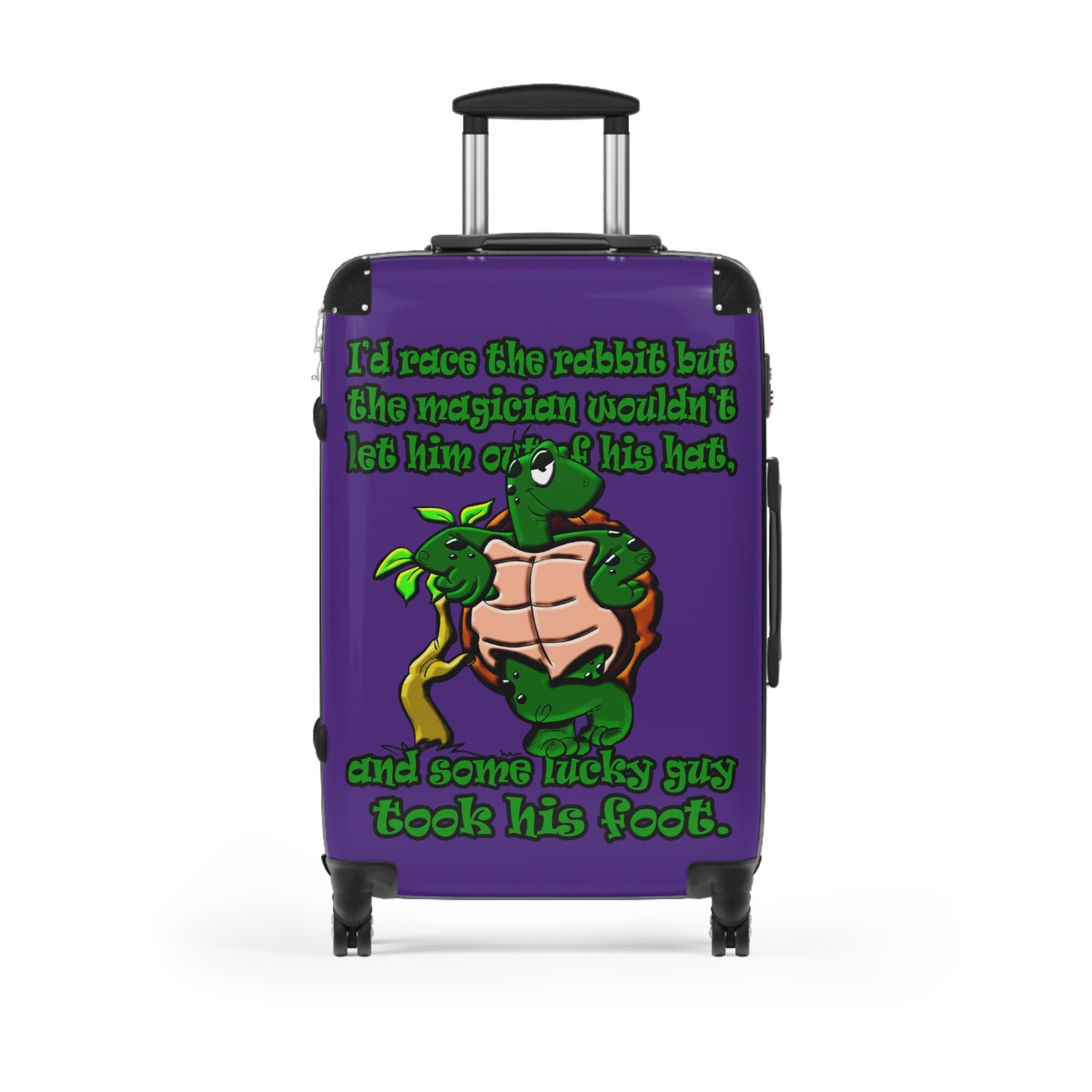 turtle race - Suitcase (purple)