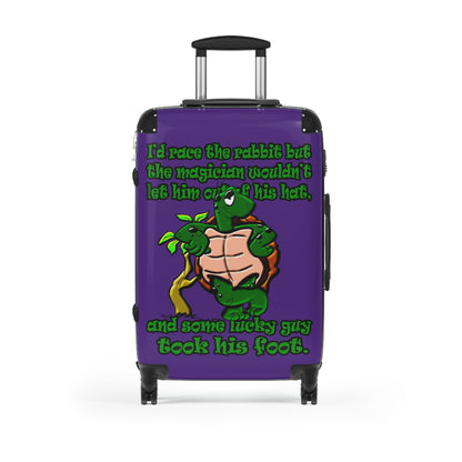 turtle race - Suitcase (purple)