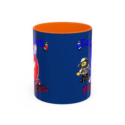 tag that - Accent Mug (dark blue)