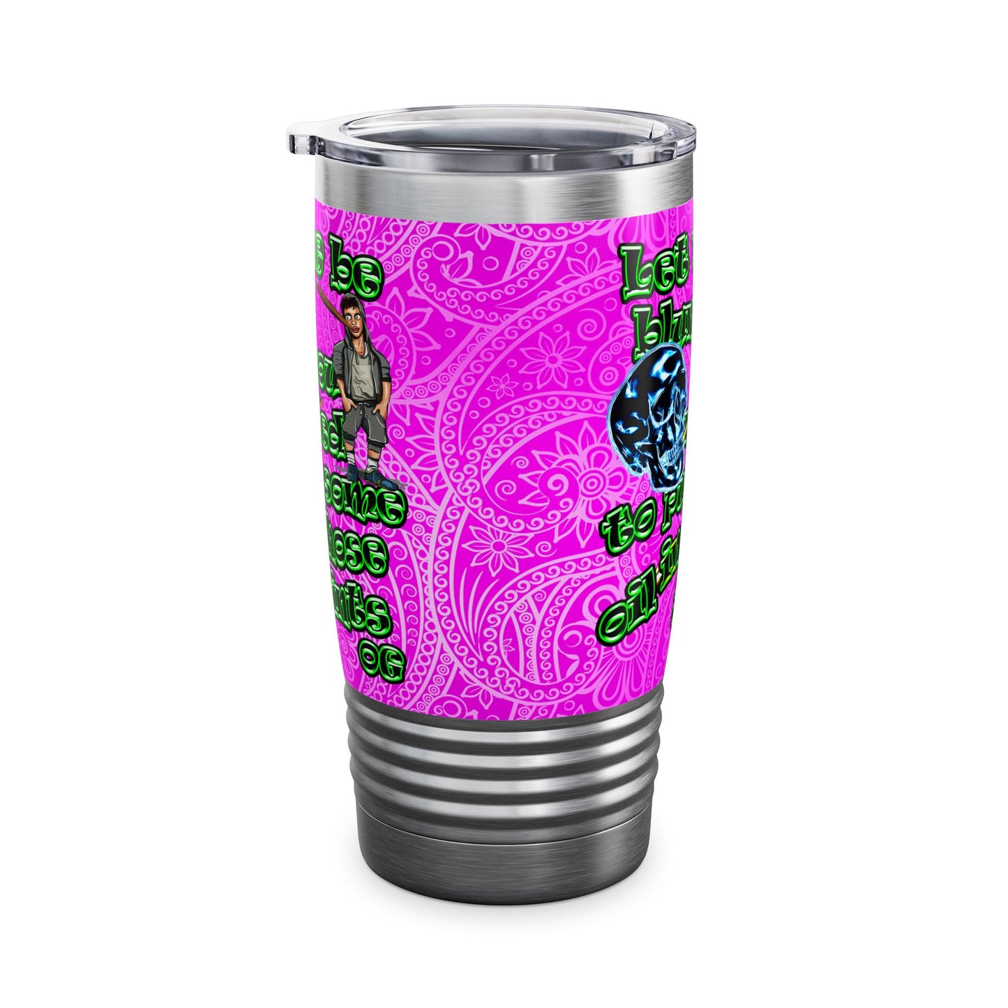 og - Ringneck Tumbler, 20oz (pink swirl)
