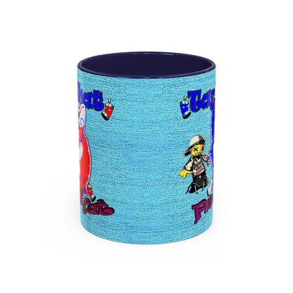 tag that - Accent Mug (faded blue)