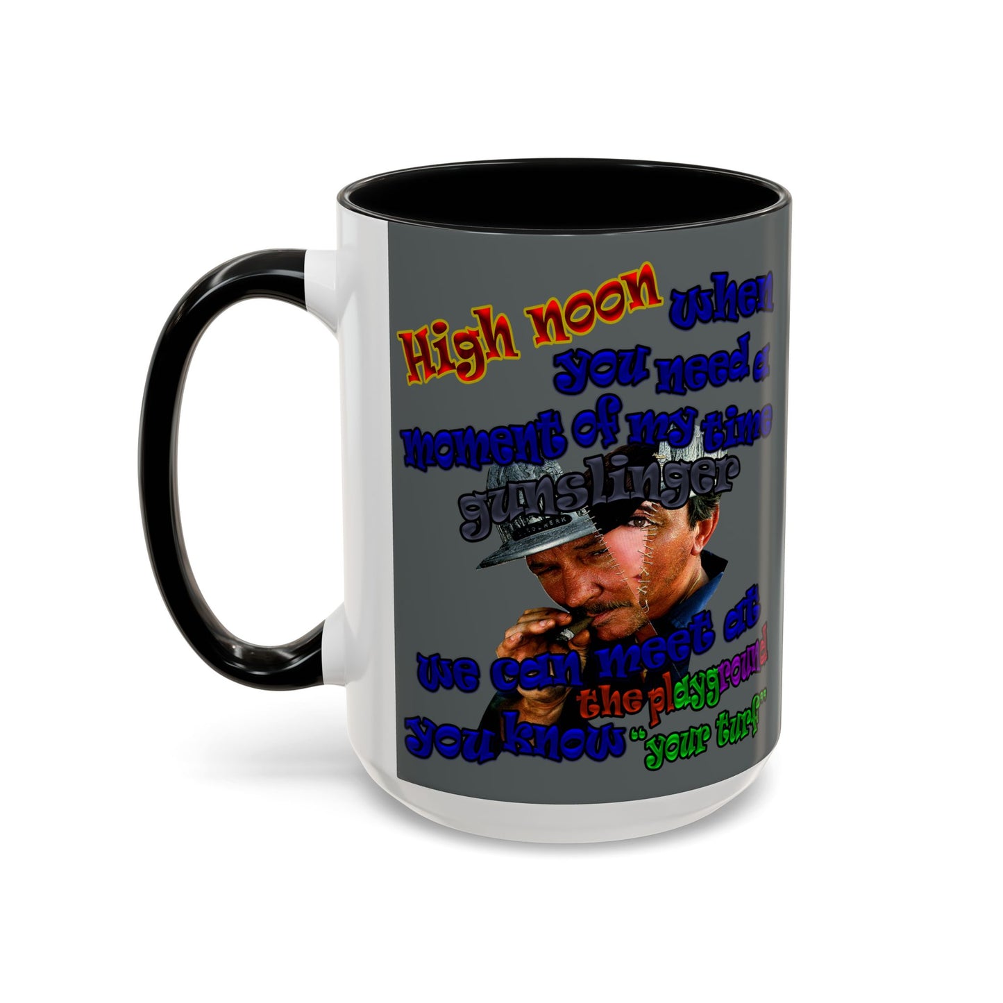 high noon - Accent Mug (dark grey)