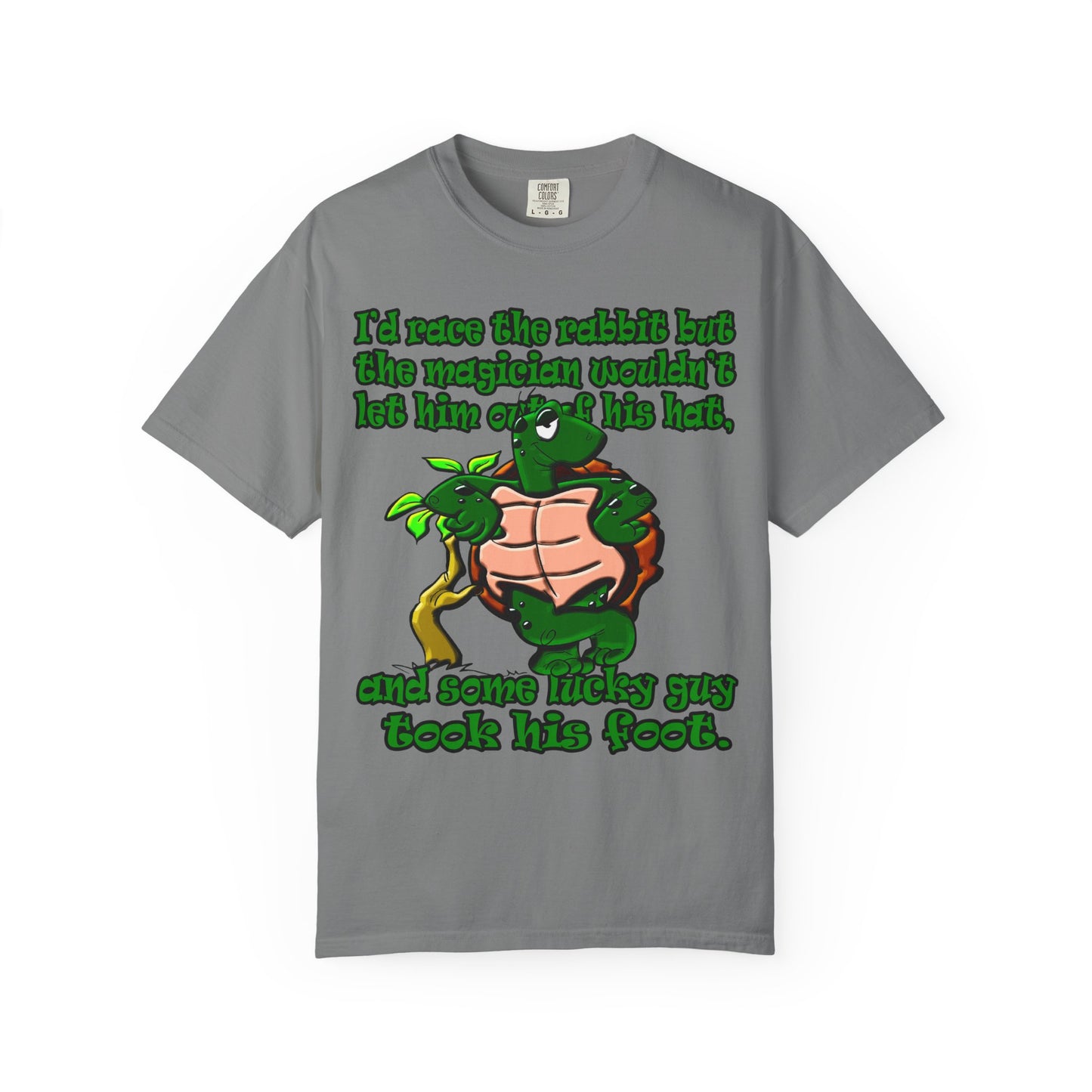 turtle race - Unisex Garment-Dyed T-shirt
