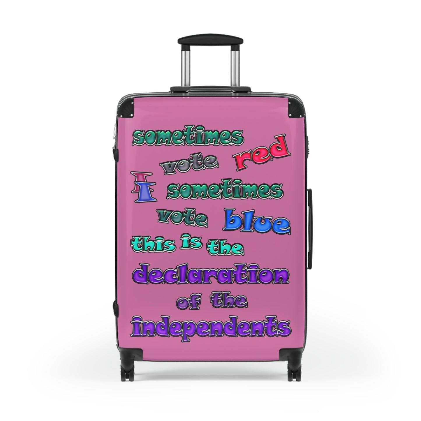 declaration of the independents - Suitcase (light pink)