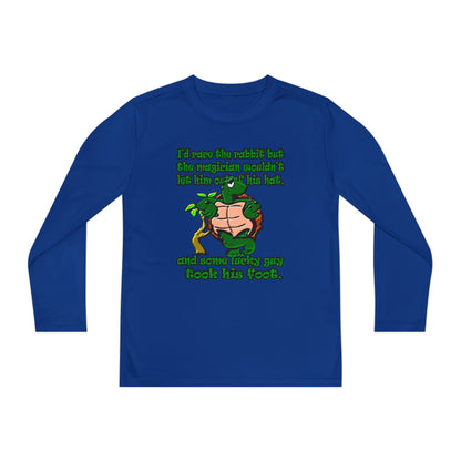 turtle race - Youth Long Sleeve Competitor Tee