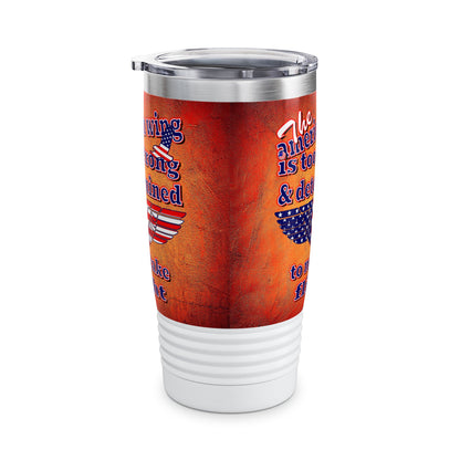 american wing - Ringneck Tumbler, 20oz (burnt orange)