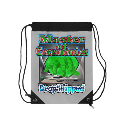 logo - Drawstring Bag (light grey)