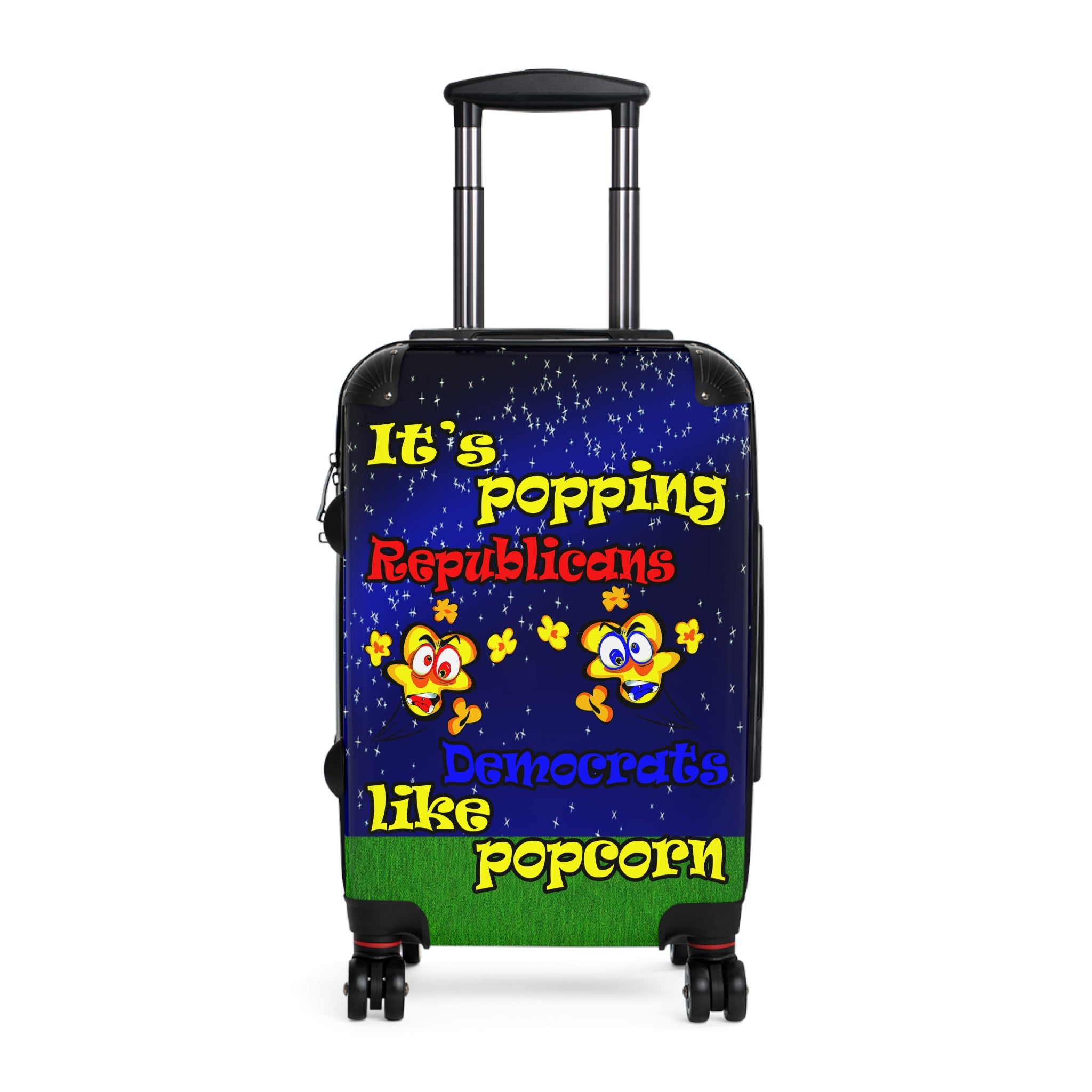 popping like popcorn - Suitcase ('snoops' background)