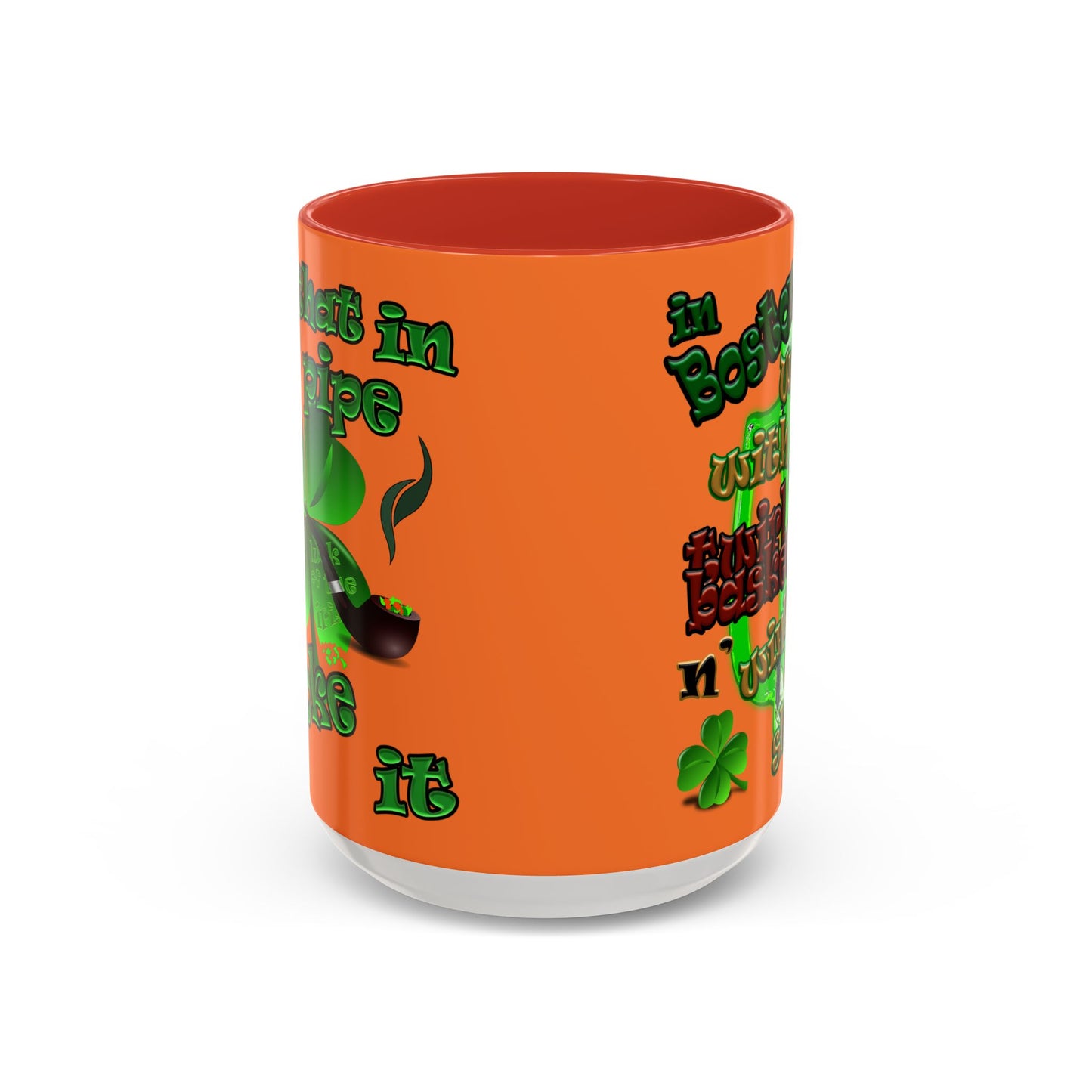 celtics logo - Accent Mug (crusta)
