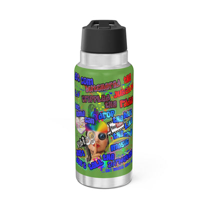 drop the beat - Gator Tumbler, 32oz (green)