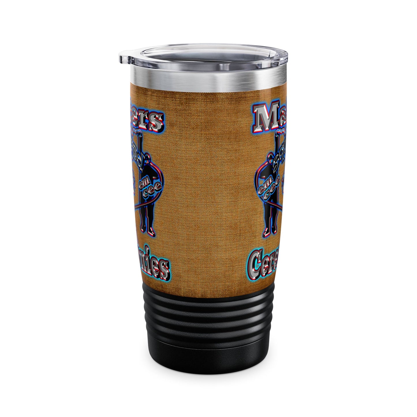 em cee squared - Ringneck Tumbler, 20oz (brown papyrus)