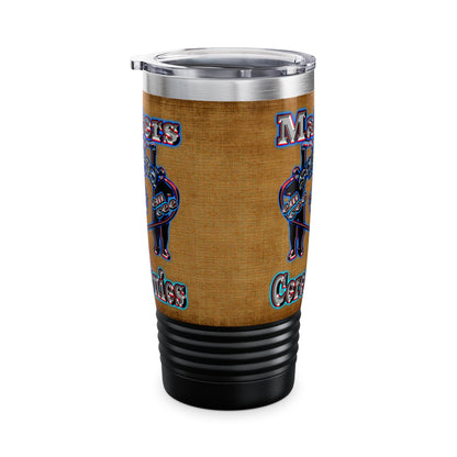 em cee squared - Ringneck Tumbler, 20oz (brown papyrus)