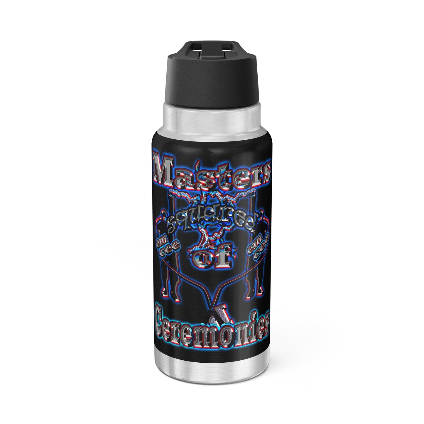 em cee squared - Gator Tumbler, 32oz (black)