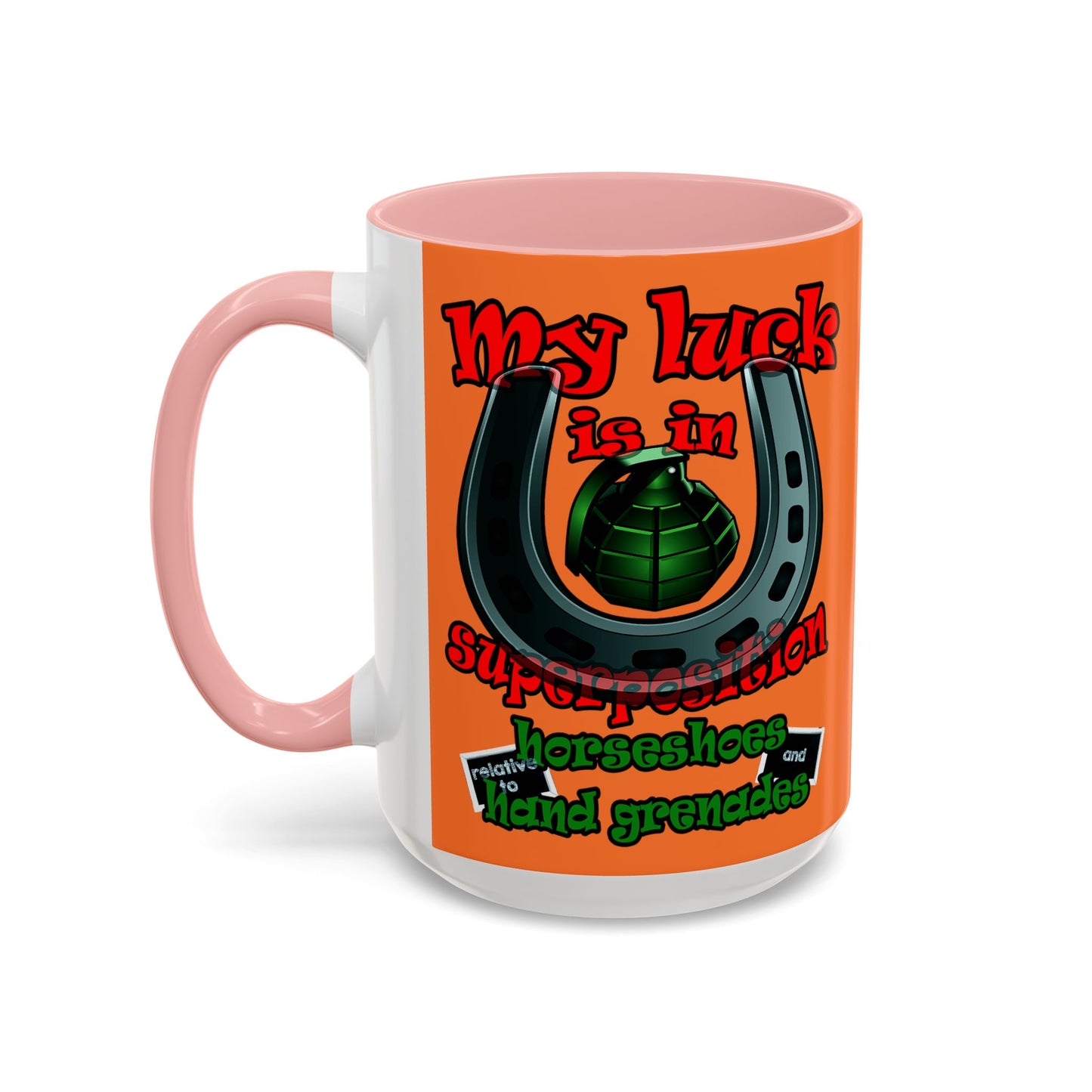 my luck - Accent Mug (crusta)