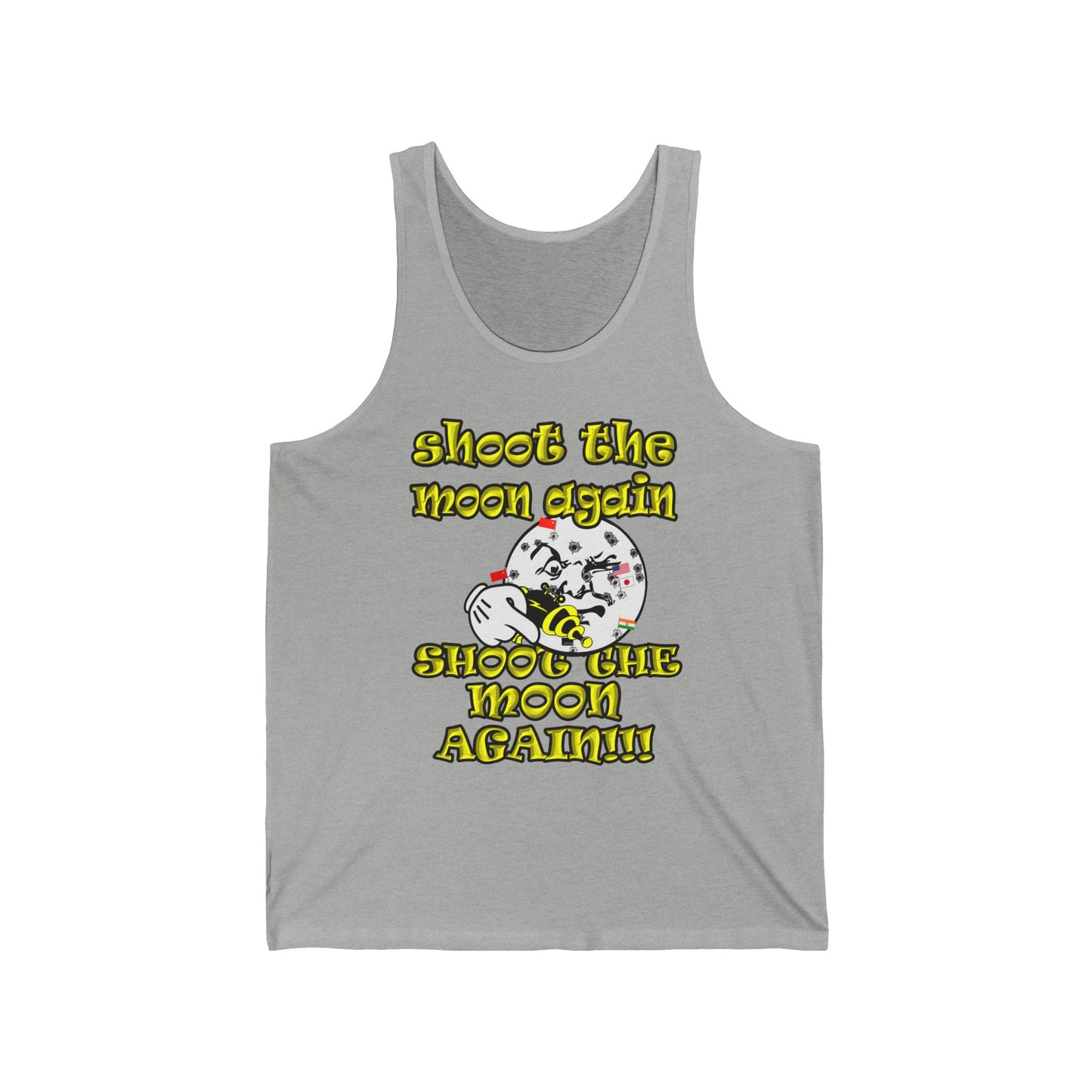 shoot the moon again - Unisex Jersey Tank
