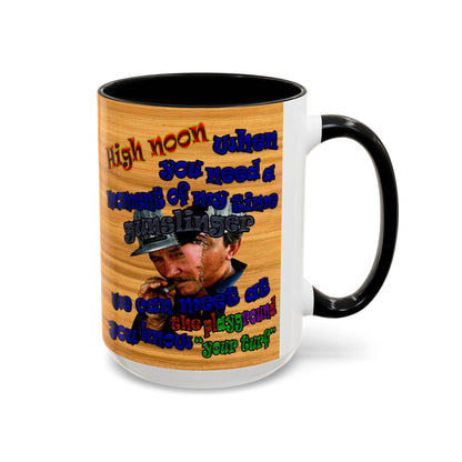 high noon - Accent Mug (butterscotch wood finish)