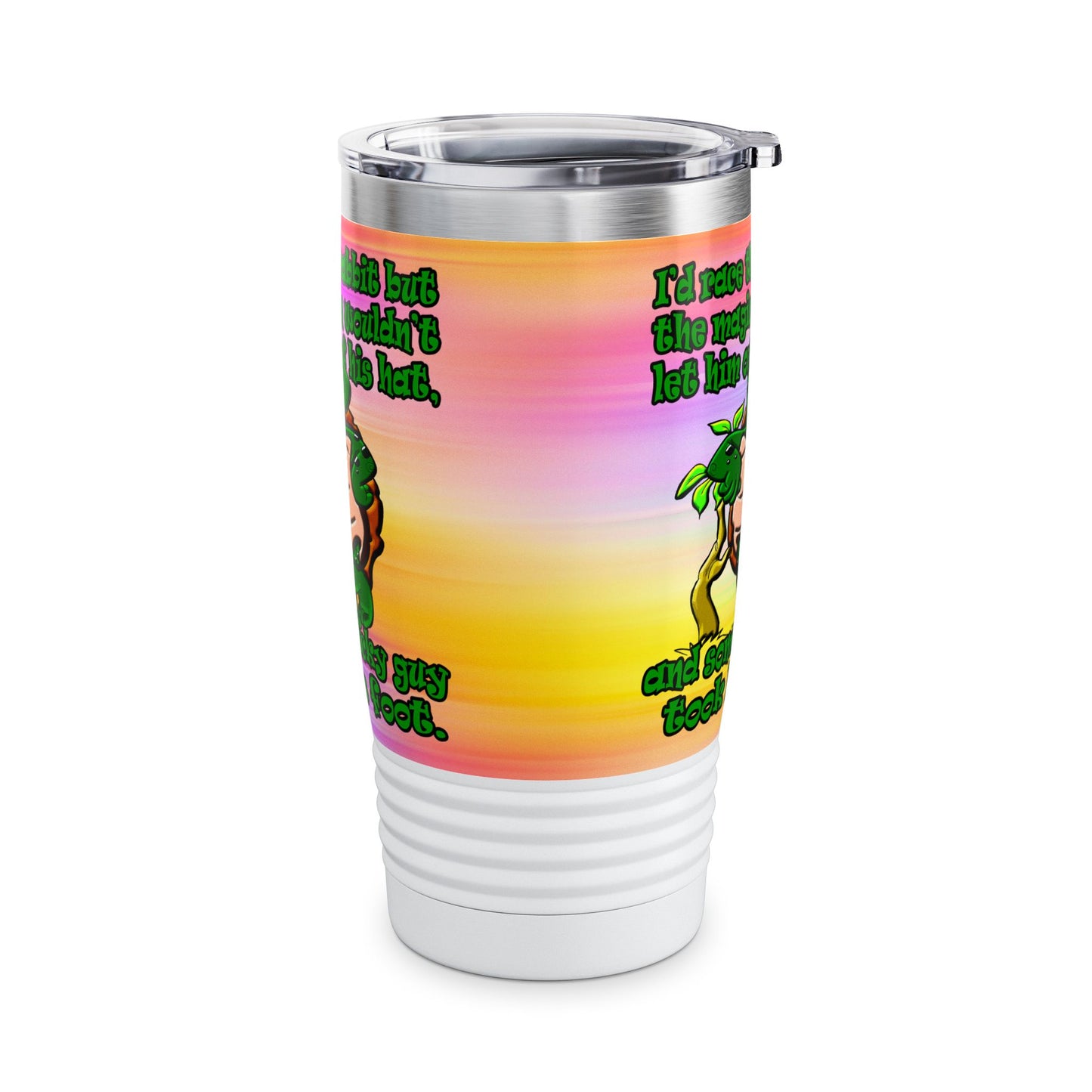 turtle race - Ringneck Tumbler, 20oz (color blur)