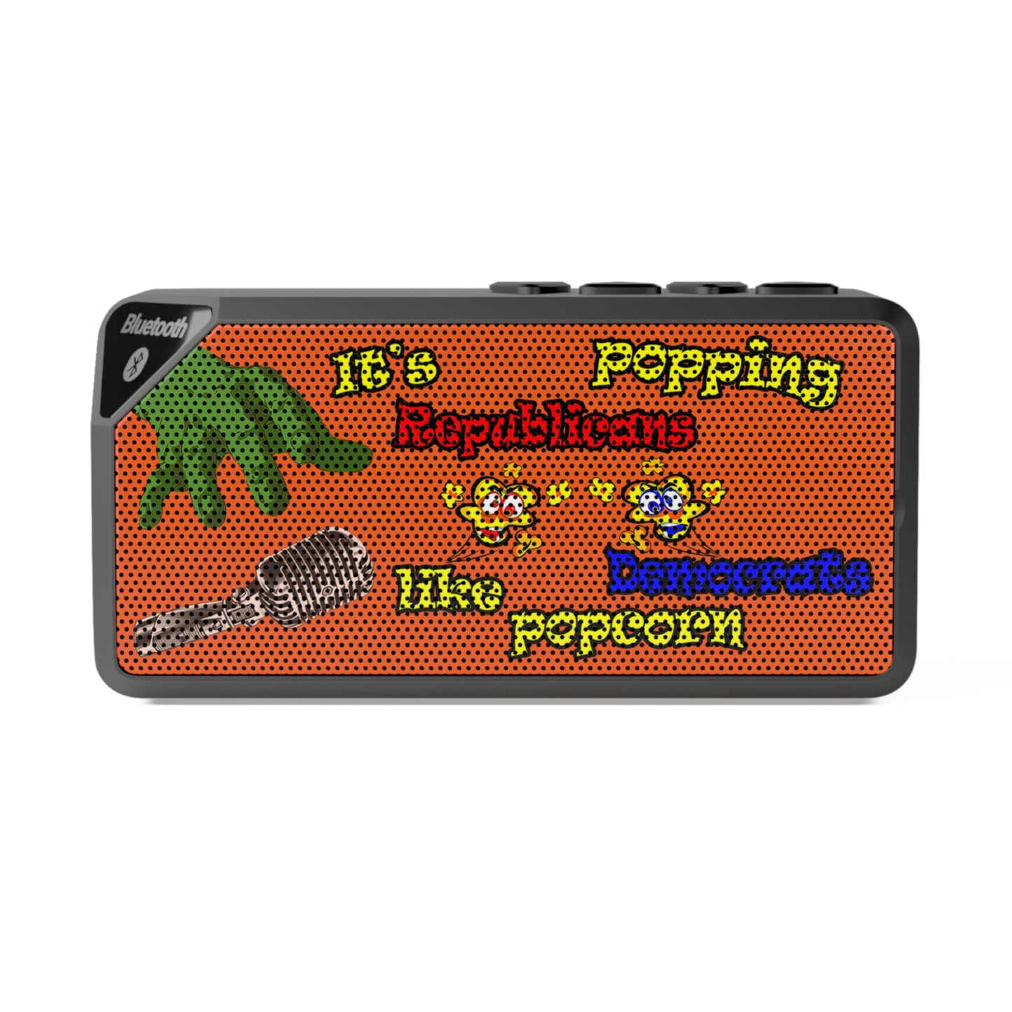 popping like popcorn - Jabba Bluetooth Speaker (orange)