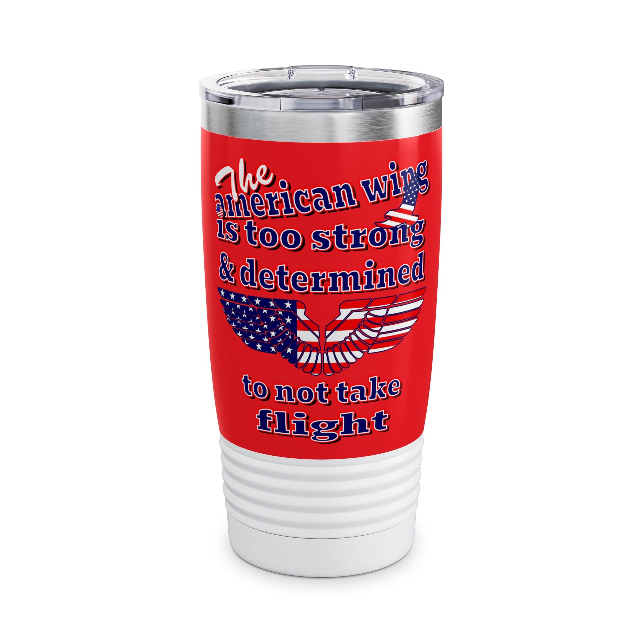 american wing - Ringneck Tumbler, 20oz (red)