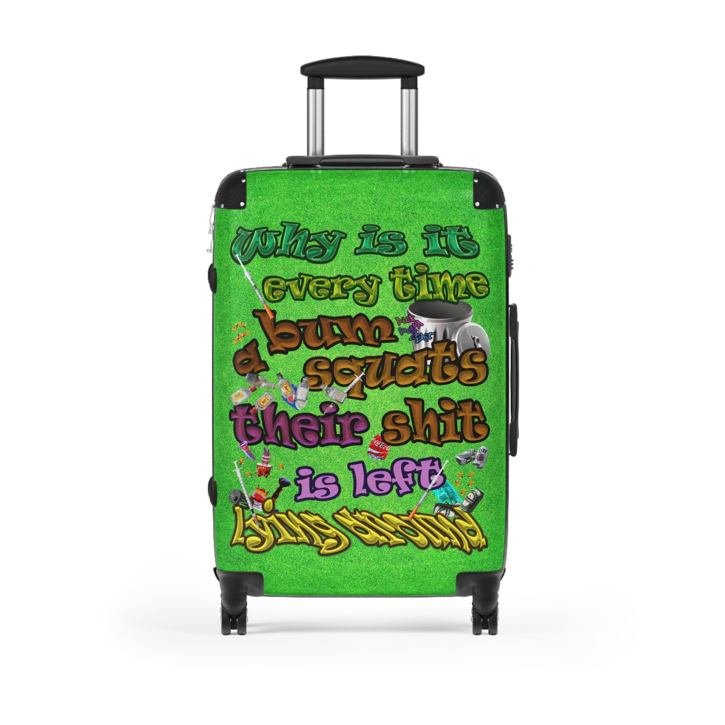 the bum's shit - Suitcase (green turf)