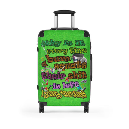 the bum's shit - Suitcase (green turf)