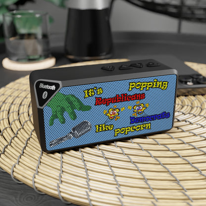 popping like popcorn - Jabba Bluetooth Speaker (light blue)