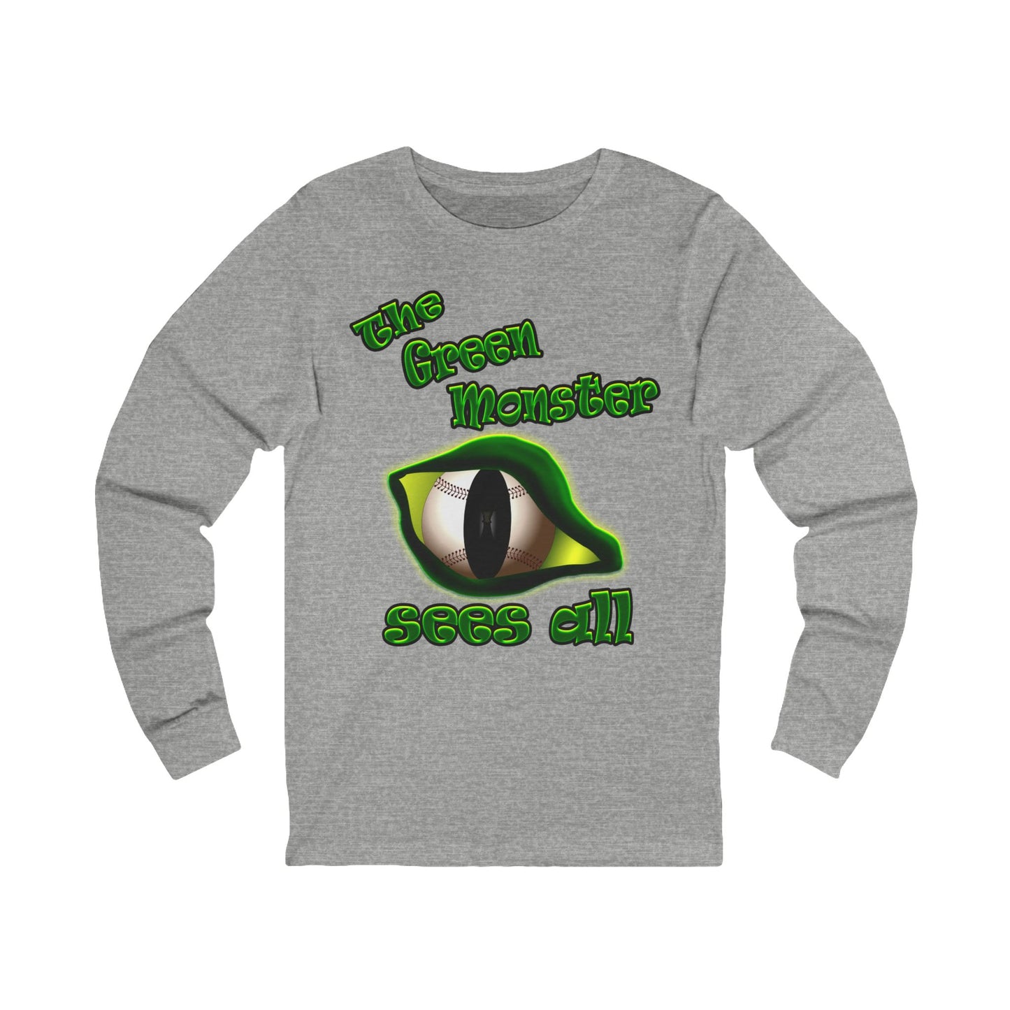 green monster - Unisex Jersey Long Sleeve Tee
