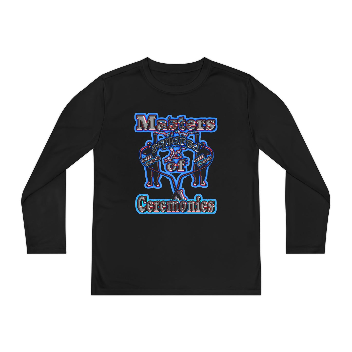 em cee squared - Youth Long Sleeve Competitor Tee