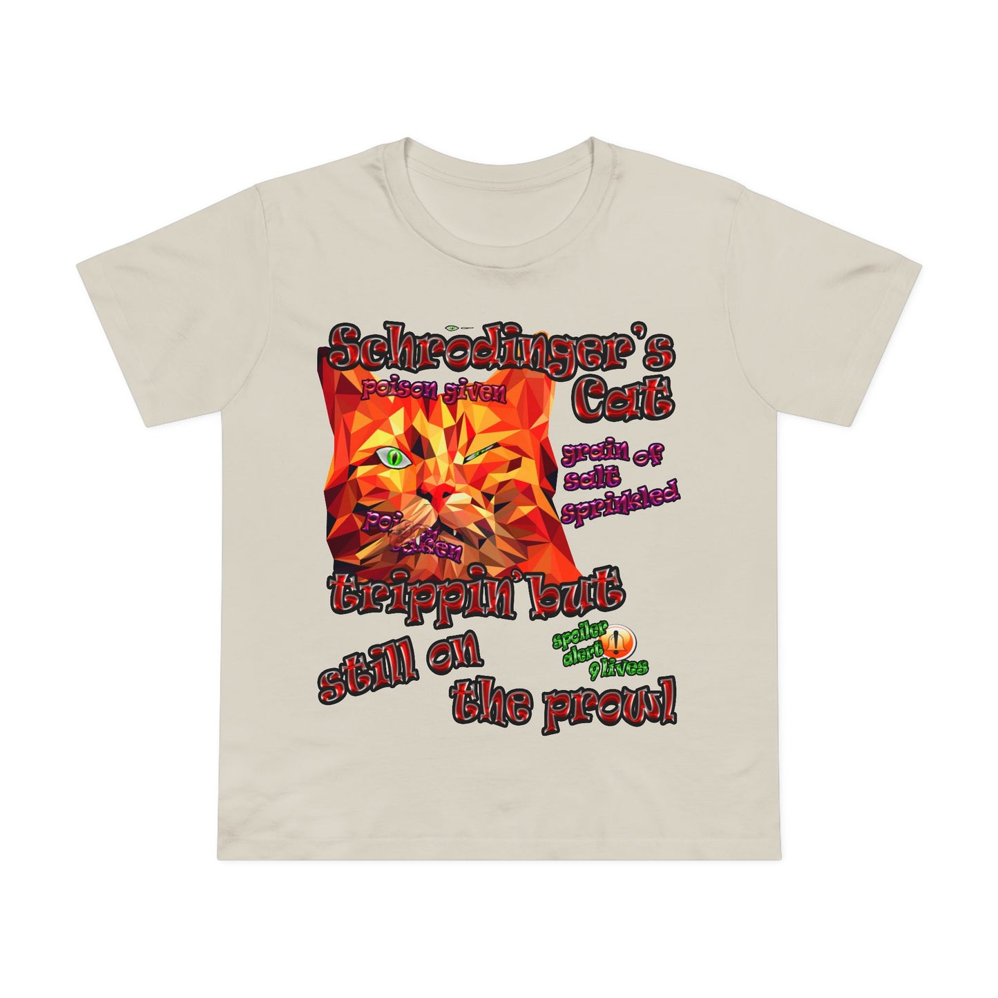 schrodinger's cat - Women’s Maple Tee