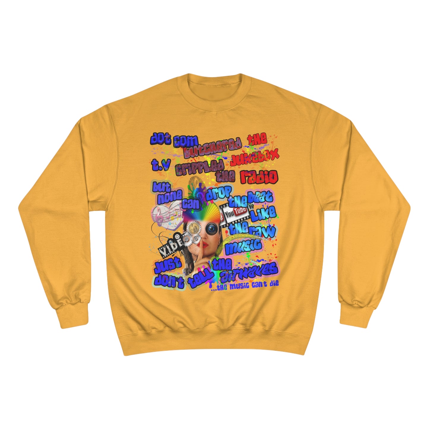 drop the beat - Champion Sweatshirt