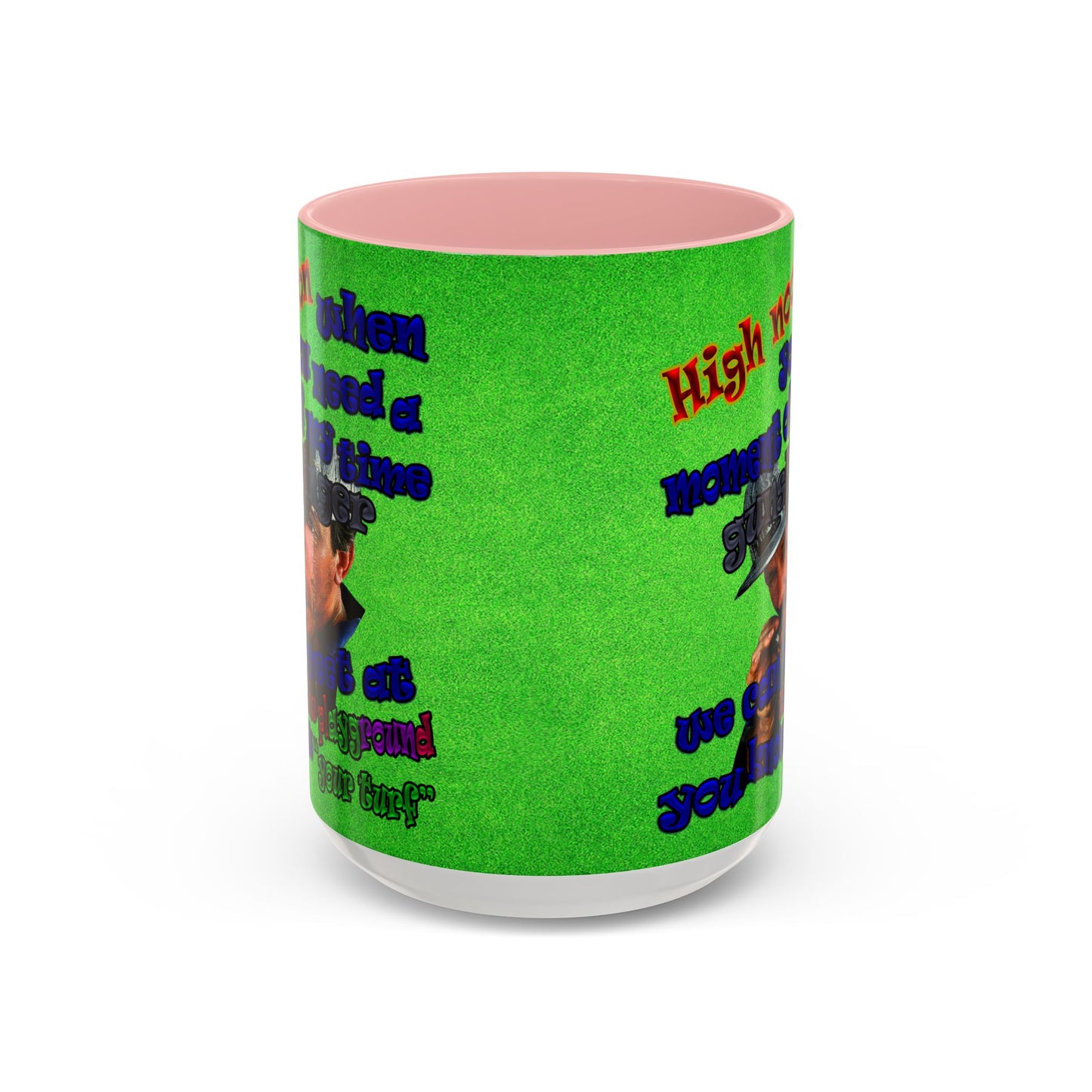 high noon - Accent Mug (green turf)