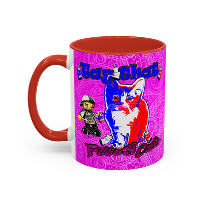 tag that - Accent Mug (pink swirl)